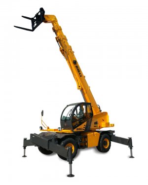 Rotačné teleskopické manipulátory