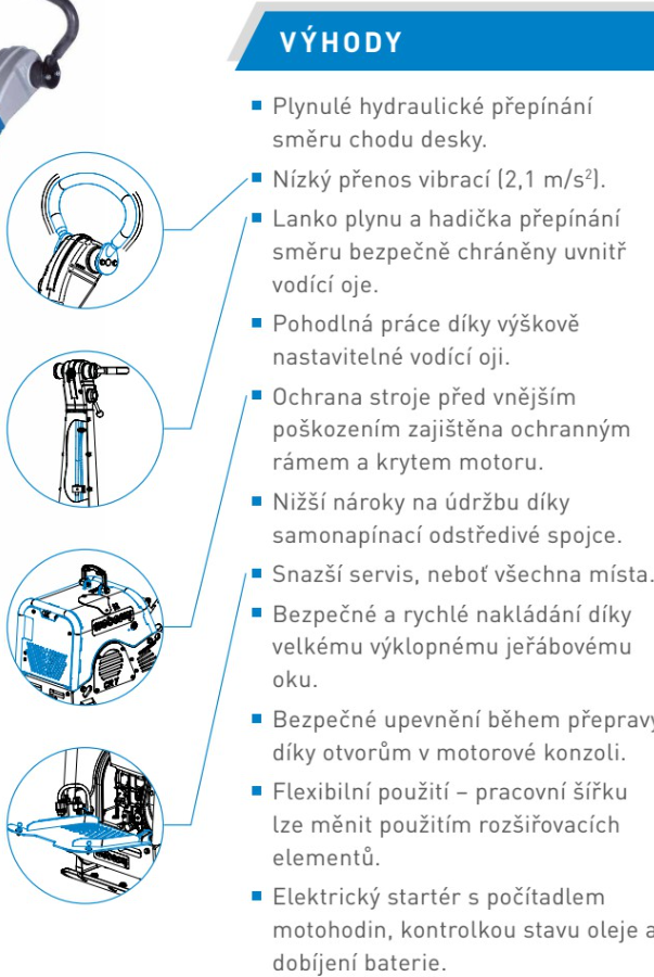 Vyhody weber CR7 MDM